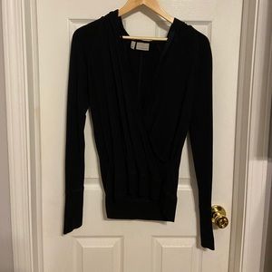 Athleta black hooded sweater